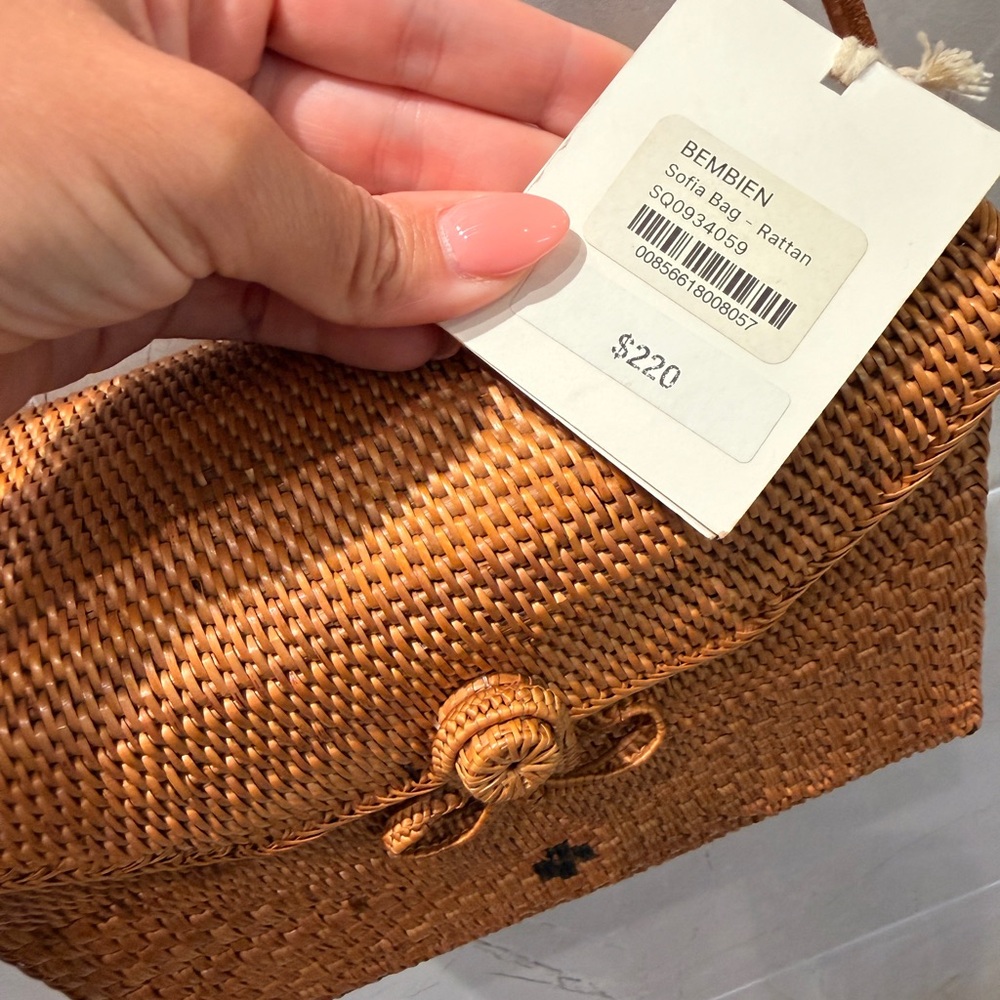 Bembien Sofia Rattan Bag - Picture 6 of 13